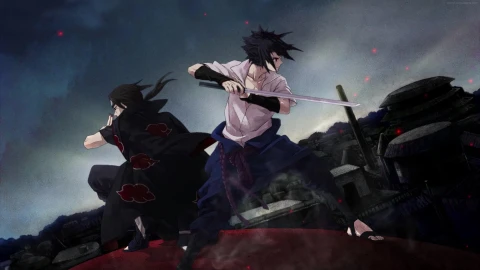 PC Sasuke And Itachi Akatsuki Live Wallpaper Free - Free Live Wallpaper