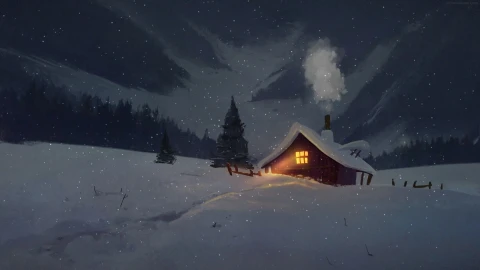 PC Cabin Fireworks Live Wallpaper Free - Free Live Wallpaper