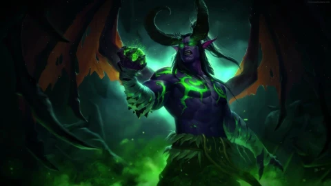 PC Illidan Stormrage the Betrayer WOW Live Wallpaper Free - Free Live Wallpaper