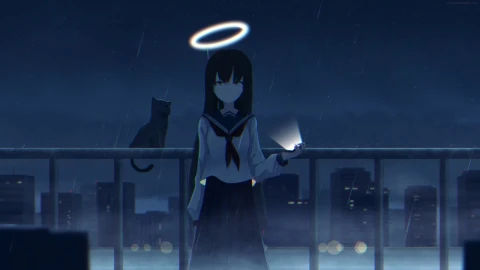 PC School Girl Angel Live Wallpaper Free - Free Live Wallpaper