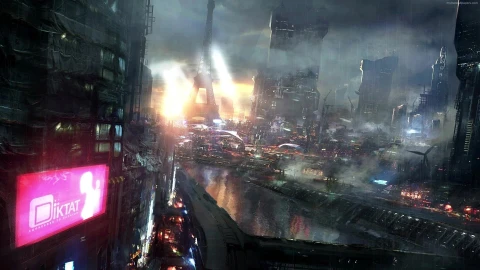 PC Cyberpunk Paris Live Wallpaper Free - Free Live Wallpaper