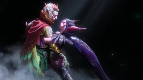 PC Rakan And Xayah Love Live Wallpaper Free - Free Live Wallpaper
