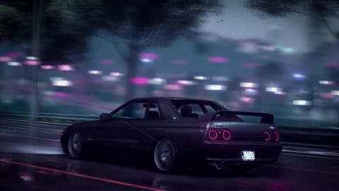 PC Nissan Skyline GTR Speeding Live Wallpaper Free - Free Live Wallpaper
