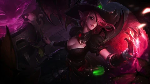 PC Bewitching Morgana LOL Live Wallpaper Free - Free Live Wallpaper