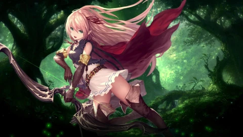 PC Arisa Sylvan Archer Shadowverse Live Wallpaper Free - Free Live Wallpaper