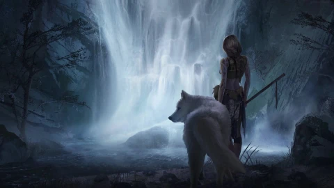 PC Princess Mononoke Waterfall Live Wallpaper Free - Free Live Wallpaper