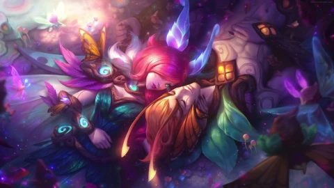 PC Elderwood Xayah and Rakan Live Wallpaper Free - Free Live Wallpaper
