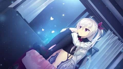 PC Cafe Stella to Shinigami no Chou Live Wallpaper Free - Free Live Wallpaper
