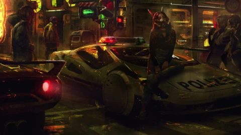 PC  Cyberpunk Bad City Live Wallpaper Free - Free Live Wallpaper