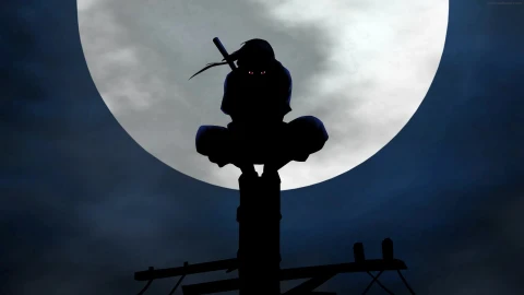 PC Itachi Uchiha Birds Live Wallpaper Free - Free Live Wallpaper