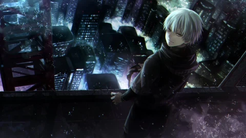PC Tokyo Ghoul Night City Live Wallpaper Free - Free Live Wallpaper