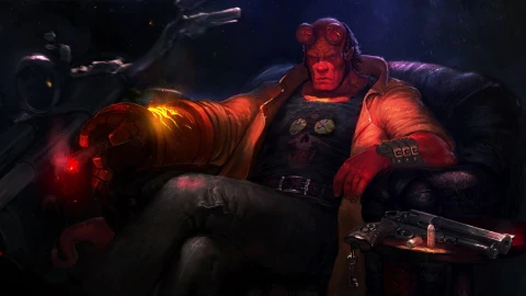 PC  Hellboy Chilling Live Wallpaper Free - Free Live Wallpaper