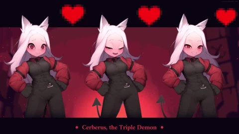 PC Triple Demon Helltaker Live Wallpaper Free - Free Live Wallpaper