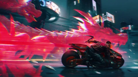 PC Dragons Cyberpunk 2077 Live Wallpaper Free - Free Live Wallpaper