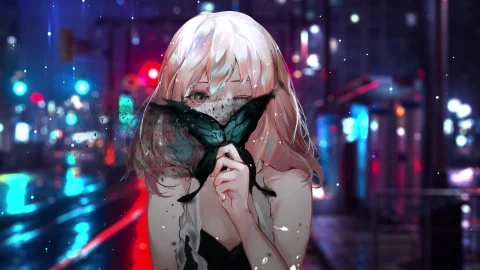 PC Butterfly Girl Sparkles Live Wallpaper Free - Free Live Wallpaper