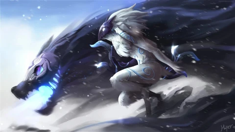 PC Kindred Snow LoL Live Wallpaper Free - Free Live Wallpaper