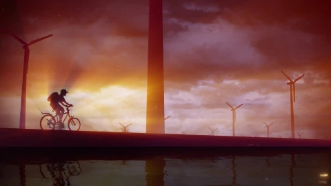 PC Evening Cycling Live Wallpaper Free - Free Live Wallpaper