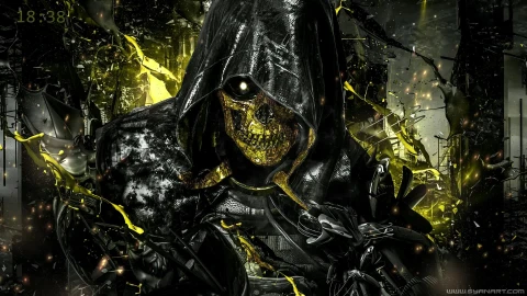 PC Gold Mask Death Stranding Live Wallpaper Free - Free Live Wallpaper