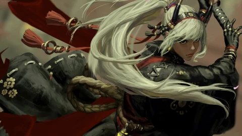 PC Blonde Samurai Live Wallpaper Free - Free Live Wallpaper