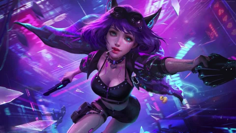 PC Sci Fi Spy Cat Girl Live Wallpaper Free - Free Live Wallpaper