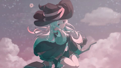 PC Wandering Witch The Journey of Elaina 1 Live Wallpaper Free - Free Live Wallpaper