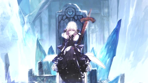 PC Throne Artoria Pendragon Live Wallpaper Free - Free Live Wallpaper