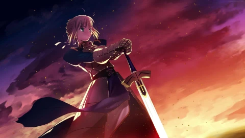 PC Artoria Pendragon Fate Stay Night Live Wallpaper Free - Free Live Wallpaper