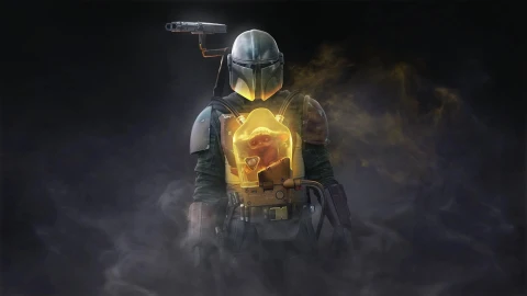 PC The Mandalorian Baby Yoda Smoke FIX Live Wallpaper Free - Free Live Wallpaper