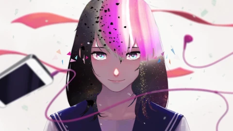 PC Galaxy Anime Girl Live Wallpaper Free - Free Live Wallpaper