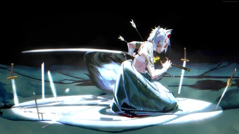 PC Kitsune Samurai Live Wallpaper Free - Free Live Wallpaper