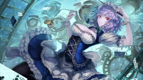 PC Sakuya Izayoi Touhou 1 Live Wallpaper Free - Free Live Wallpaper