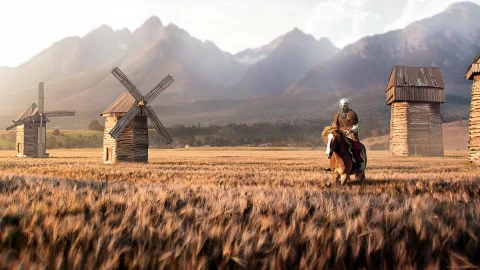 PC Knight with Horse Live Wallpaper Free - Free Live Wallpaper