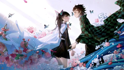 PC Kanao and Tanjiro Live Wallpaper Free - Free Live Wallpaper