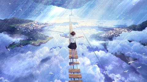 PC Above the Clouds Live Wallpaper Free - Free Live Wallpaper
