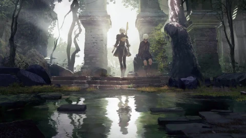 PC Nier Automata Pond Live Wallpaper Free - Free Live Wallpaper