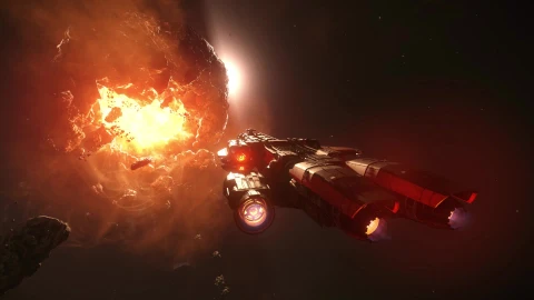 PC Drake Caterpillar Star Citizen Live Wallpaper Free - Free Live Wallpaper