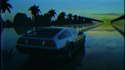 PC VHS Delorean Live Wallpaper Free - Free Live Wallpaper