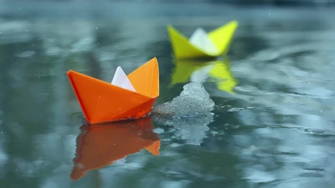 PC Paper Boats Live Wallpaper Free - Free Live Wallpaper