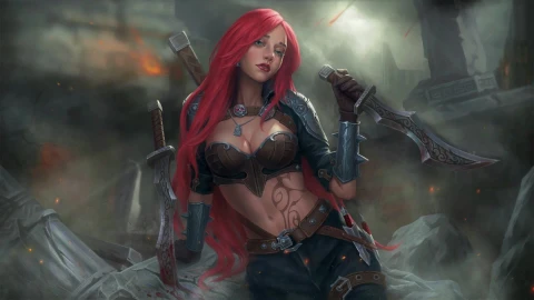 PC Katarina Sinister Blade LoL Live Wallpaper Free - Free Live Wallpaper