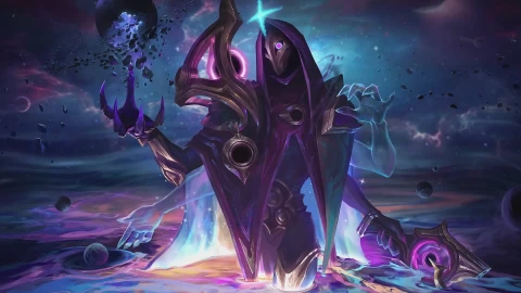 PC  Dark Cosmic Jhin LOL Live Wallpaper Free - Free Live Wallpaper