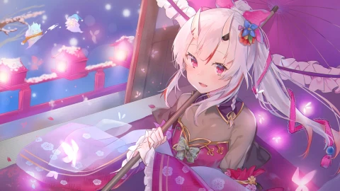 PC Nakiri Ayame Live Wallpaper Free - Free Live Wallpaper