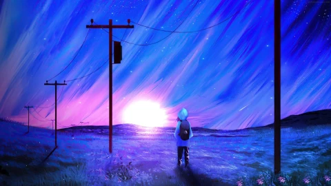 PC Sunrise Alone Live Wallpaper Free - Free Live Wallpaper