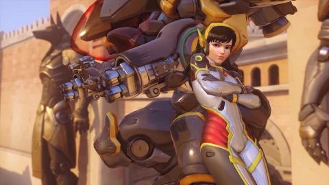 PC DvA Carbon Fiber Overwatch 4K Live Wallpaper Free - Free Live Wallpaper