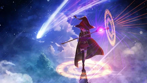 PC Sky Megumin Konosuba Live Wallpaper Free - Free Live Wallpaper