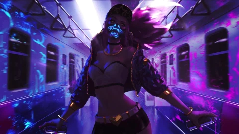PC Akali LOL 1 Live Wallpaper Free - Free Live Wallpaper