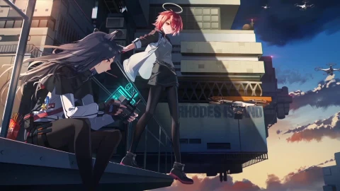 PC Drone Arknights Live Wallpaper Free - Free Live Wallpaper