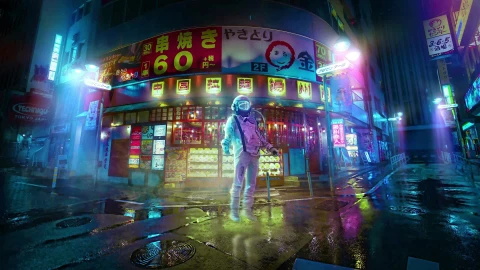 PC Spaceman Float Glitch Live Wallpaper Free - Free Live Wallpaper
