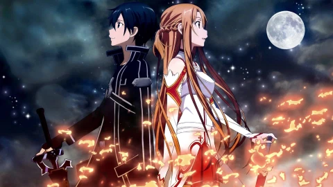 PC Asuna and Kirito SAO Live Wallpaper Free - Free Live Wallpaper