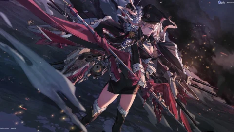 PC Bismarck Azur Lane Live Wallpaper Free - Free Live Wallpaper