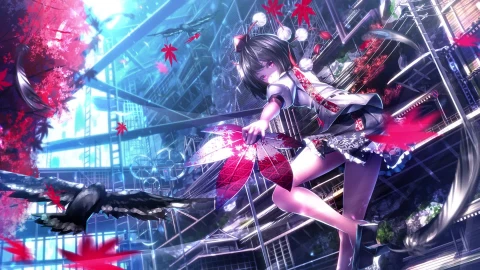 PC Aya Shameimaru Touhou Live Wallpaper Free - Free Live Wallpaper